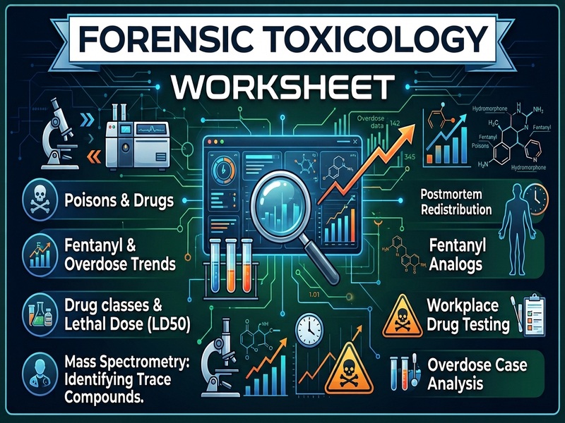Forensic Toxicology: Poisons, Drugs, Fentanyl & Overdose Trends