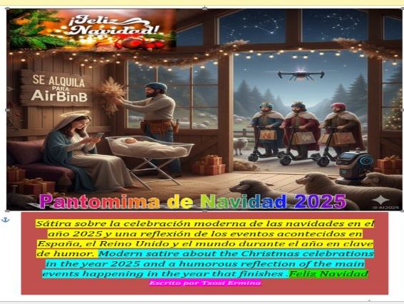 Pantomima de Navidad 2025