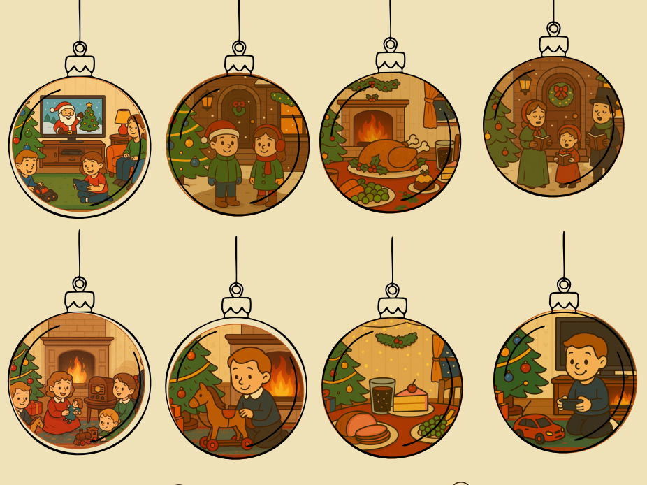 Christmas now and then