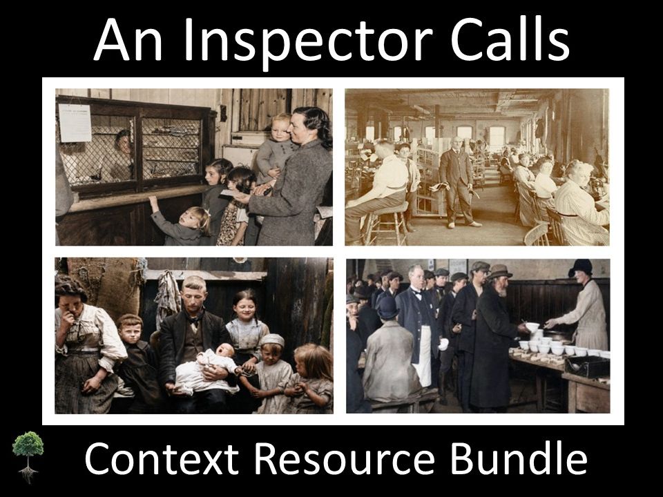J. B. Priestley - An Inspector Calls: Context Bundle