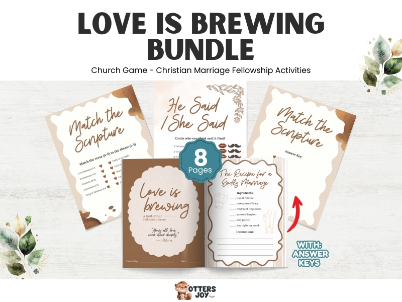 Love Is Brewing Church Game Bundle