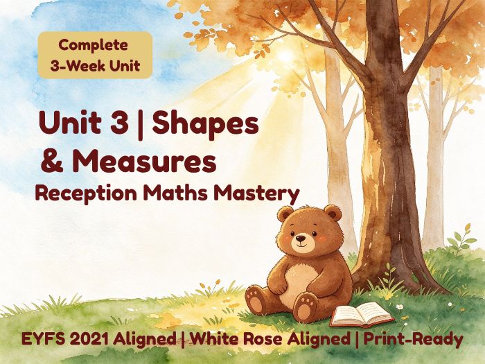 Reception Shapes & Measures | White Rose EYFS