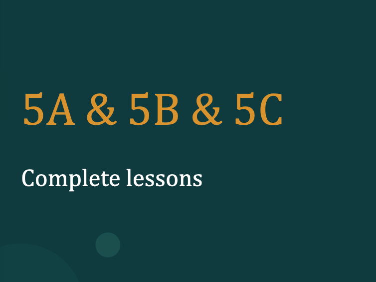 A2 International Biology 5A&5B&5C complete lessons full pack