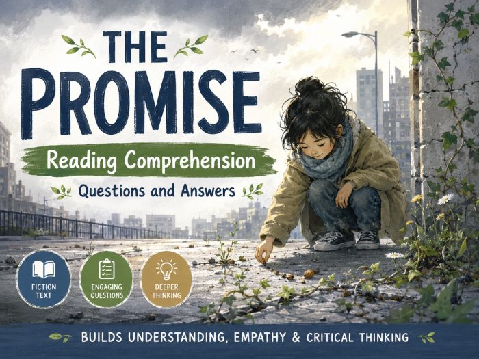 The Promise - Comprehension - UKS2