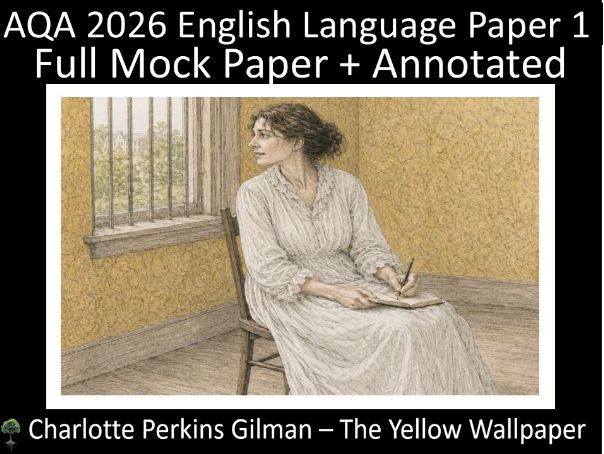 One AQA 2026 English Language Paper 1 Mock | MODELS (Gil - i)