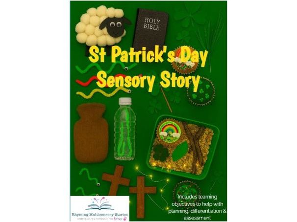 St Patricks Day Sensory Story and Sensory Rich Activities for Neurodiverse, Sensory, PMLD and SEND
