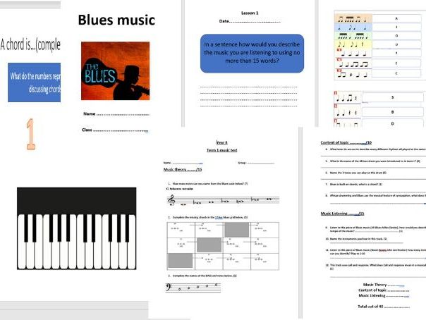 Blues SOW KS3 Music