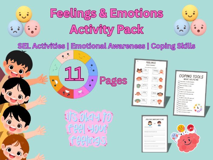 Feelings & Emotions Activity Pack