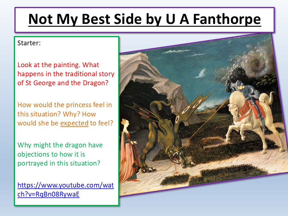 U A Fanthorpe - Not my best side