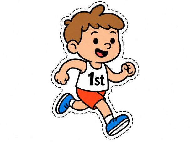 Ordinal Number Runners Display Cut-Outs – Year 1 Maths
