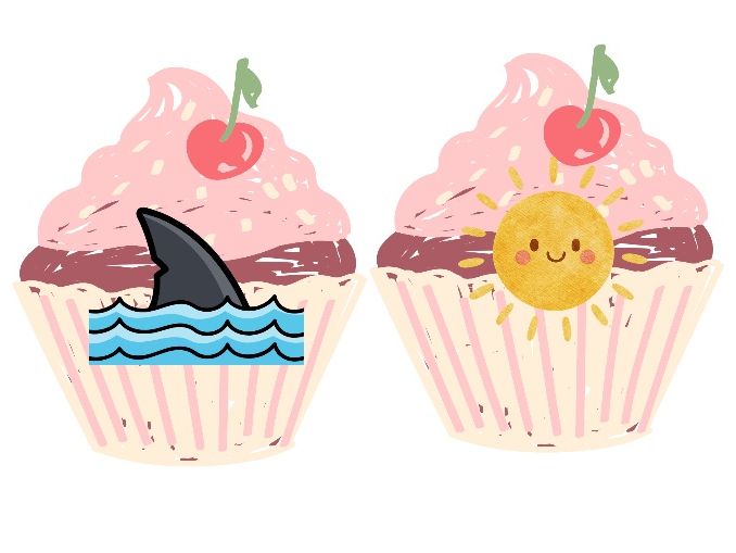 Valentine’s Day Cupcakes – Phase 2 CVC Words