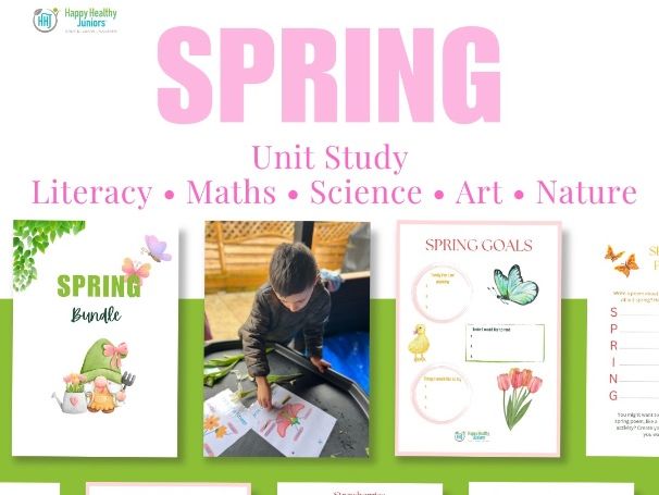 Spring Explorers Activities Bundle | Cross-Curricular Unit Study | Ages 4–11