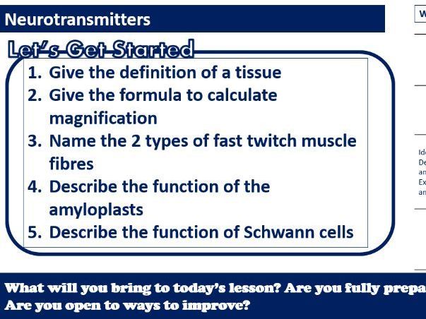AAQ Applied Science- Unit 1 Biology Topic A
