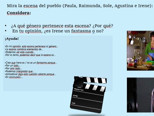 Volver Lesson 19 La escena final de Volver (el río y el pueblo)