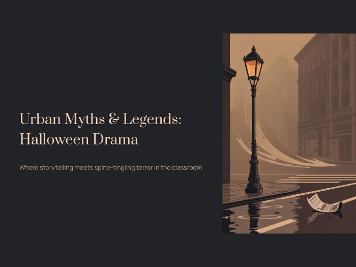 Urban Legends Halloween Drama Lesson