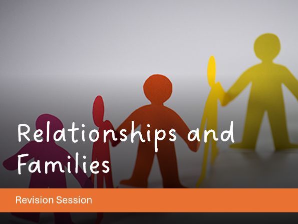AQA RS - Relationships and Families Revision Session with Worksheet