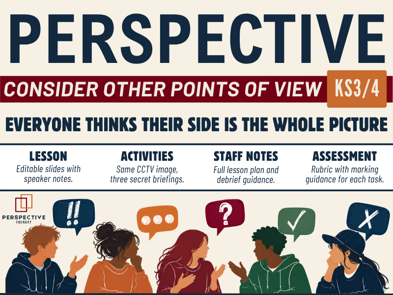Perspective & Point of View PSHE KS3/4