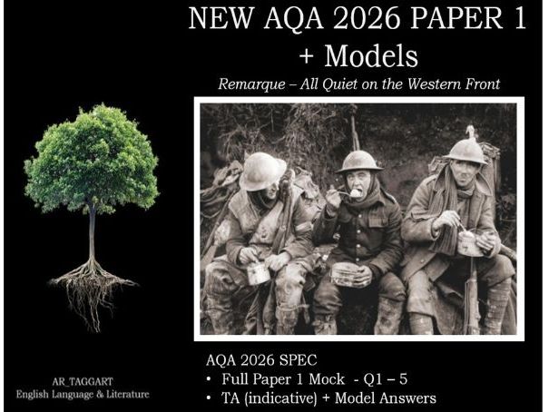 REMARQUE- PAPER 1 | 2026 FULL MOCK  | MODELS