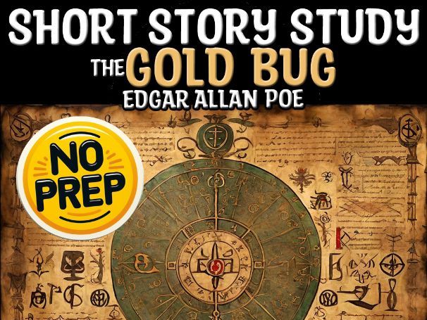 The Gold Bug by Edgar Allan Poe | Q&A Analysis Adventure Sub Plan