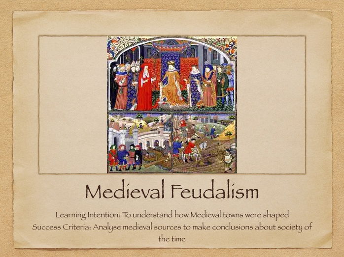 Feudalism Source Analysis