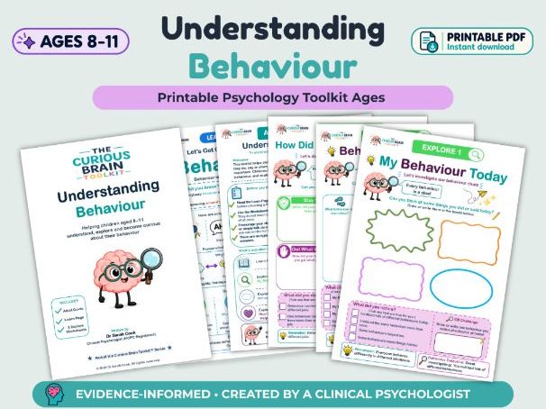 Understanding Behaviour – Emotional Literacy & ELSA Activities