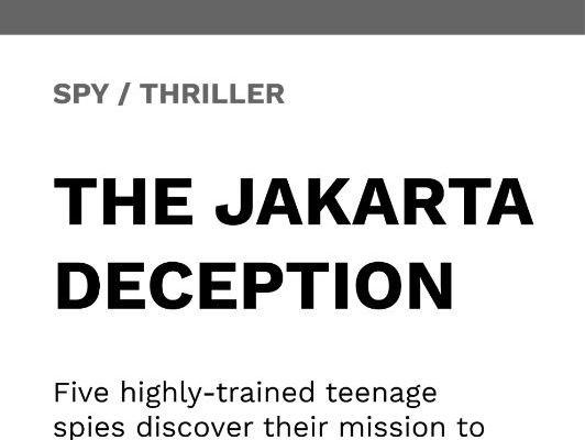 Spy-Thriller Story for Reluctant Readers - The Jakarta Deception - High-Interest Fiction