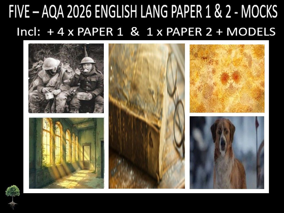 FIVE - AQA PAPER 1 & 2 | 2026 FULL MOCKS | MODELS
