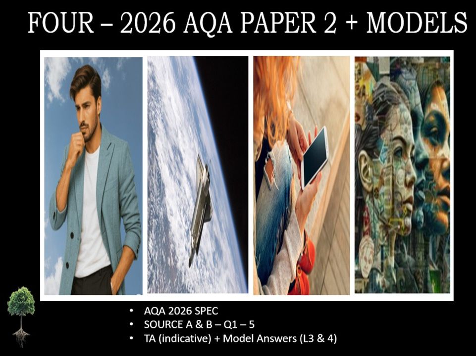 FOUR - AQA PAPER 2 | 2026 FULL MOCKS | MODELS