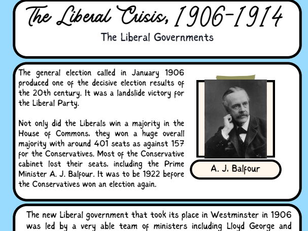 AQA History Wars and Welfare Booklet 1