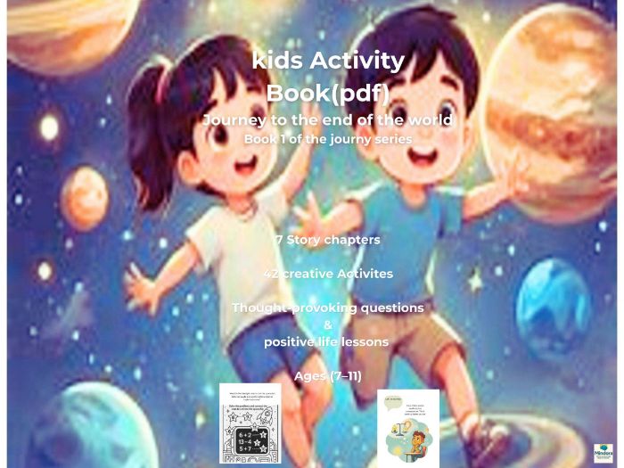 Kids Activity Book | 7 Story Chapters | 42 Creative Activities | Critical Thinking |