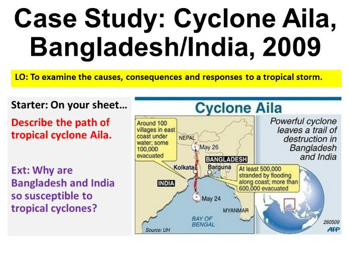 NEW OCR GCSE - Natural Hazards: Case Study of Cyclone Aila