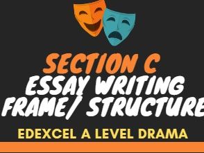 Edexcel A Level Drama Section C Essay Structure/ Writing Frame