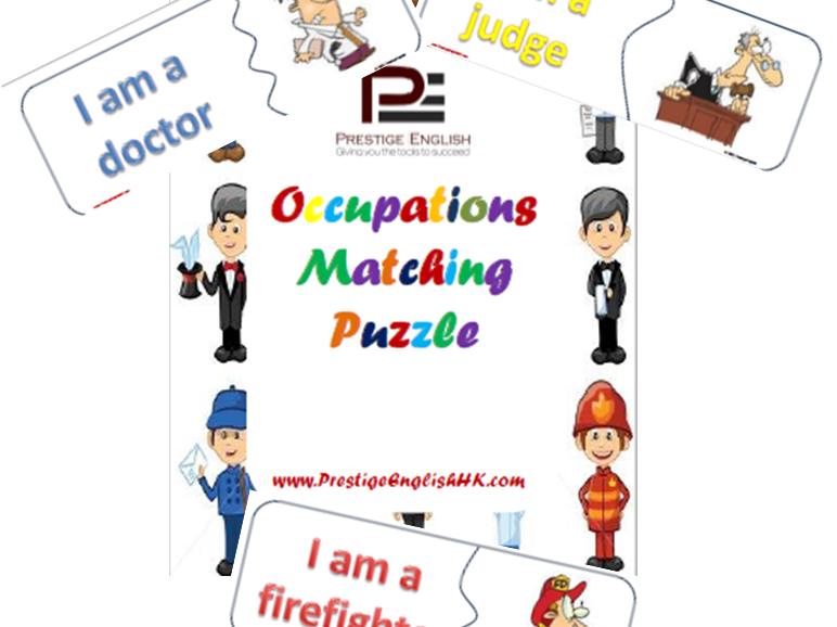 Matching Game - Occupations / Jobs