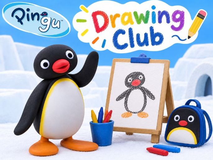 Pingu and the Broken Toy | Drawing Club Planning | Colourful Semantics | 2-Week EYFS Unit