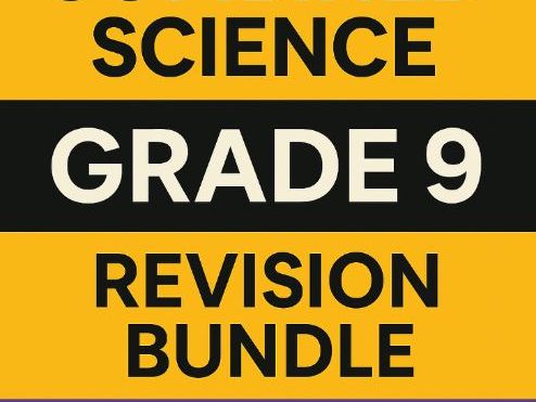 AQA Combined Science Grade 9 Revision Bundle