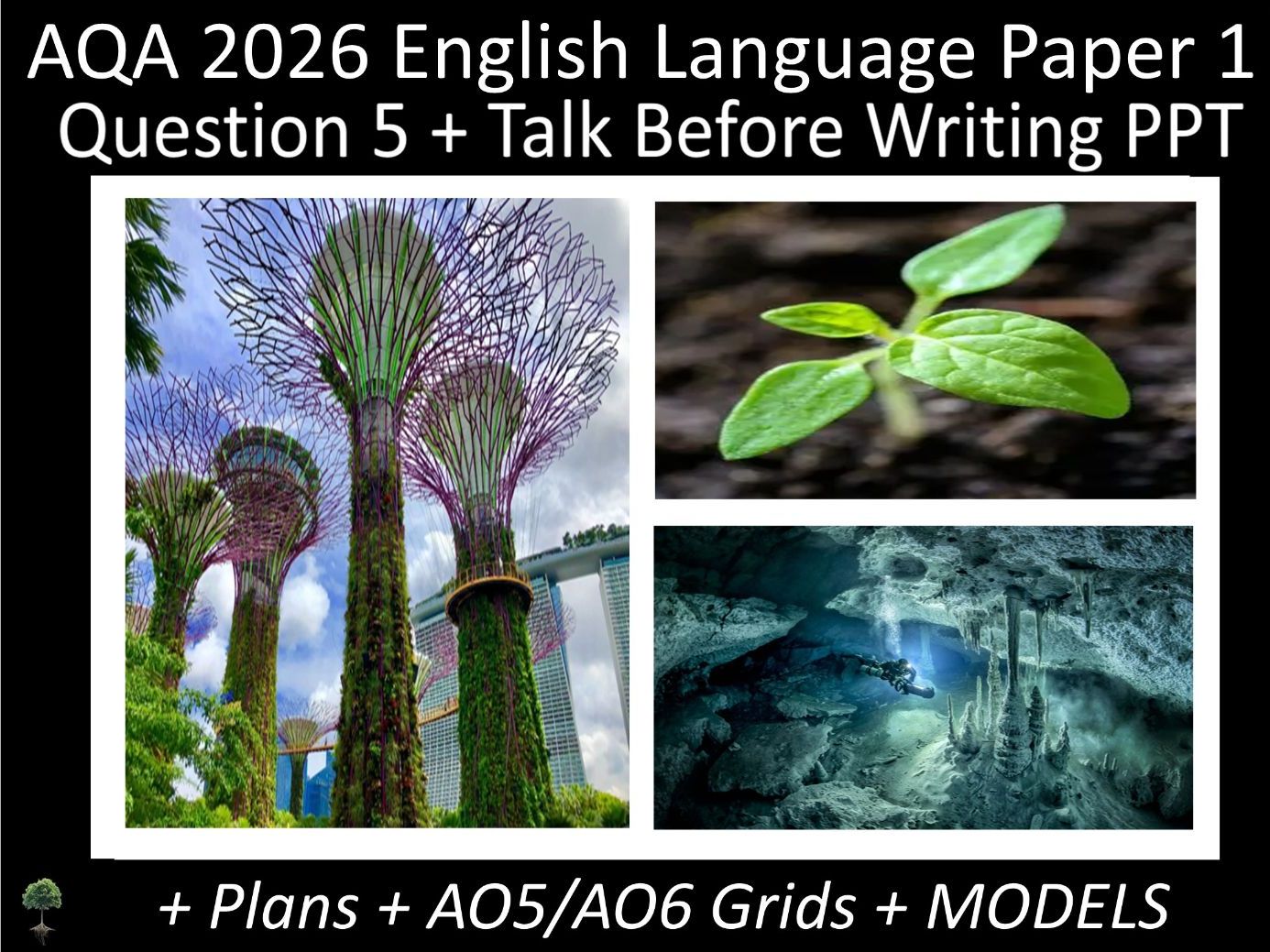 Three Question 5 - AQA 2026 English Language Paper 1| Oracy, Plans, AO Grids, Models + PPT
