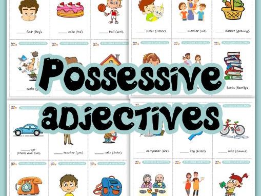 Possessive Adjectives Worksheets & Writing Exercises | ESL Grammar Practice