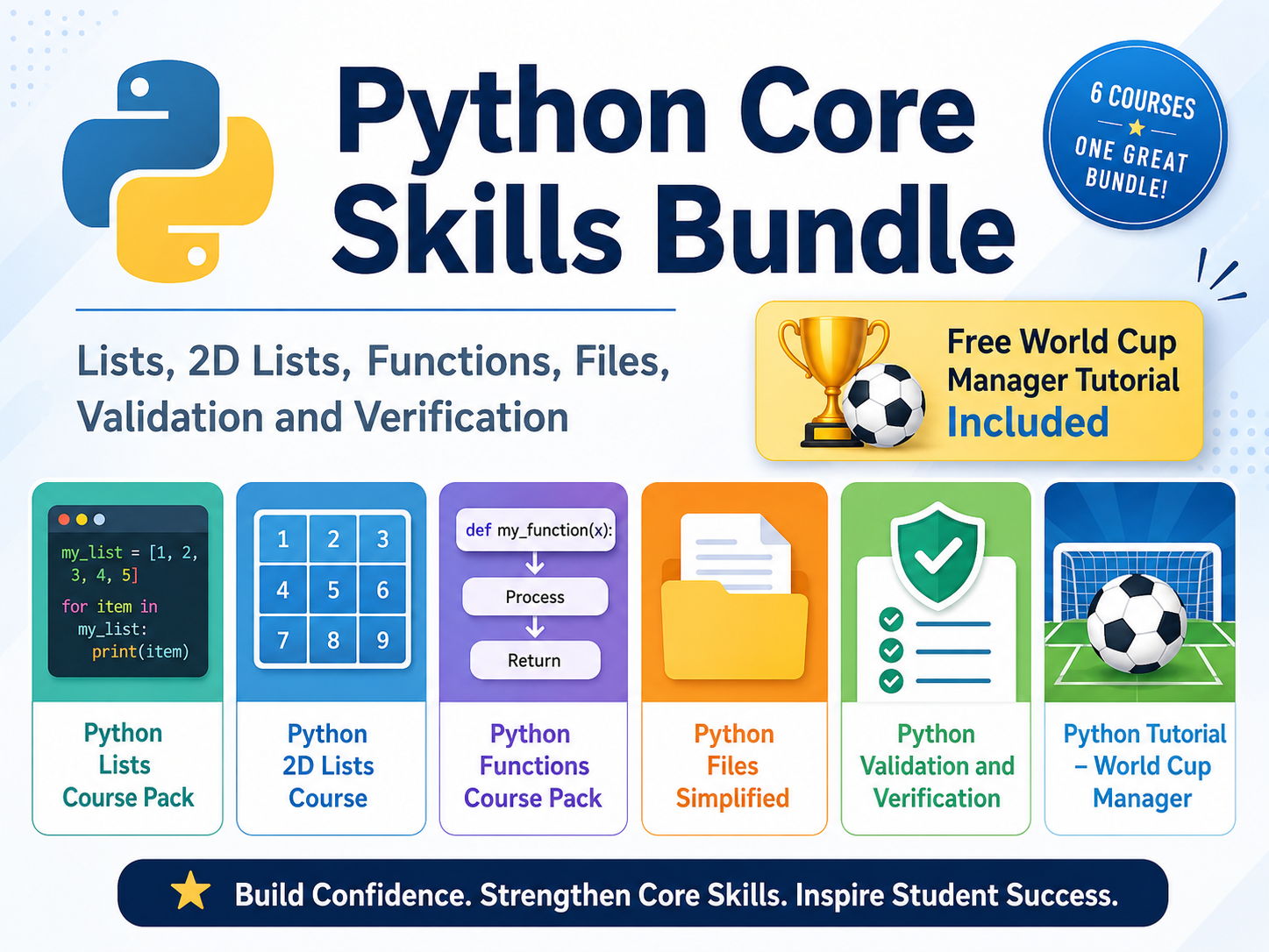 Python GCSE level skills