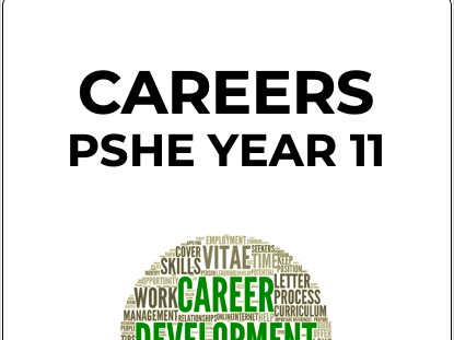 PSHE Careers Booklet