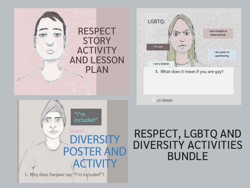 Respect, LGBTQ and Diversity Activities Bundle (UK)