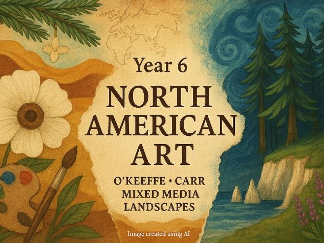 Year 6 North American Art 4 Week Medium Term Plan