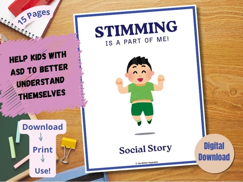 Stimming Social Story | Autism Social Story | Self-Regulation Lesson