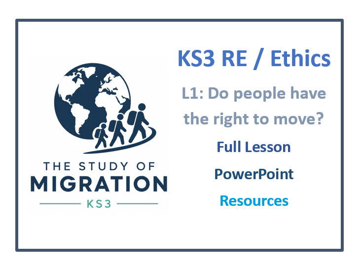 KS3 RE, Philosophy and Ethics: Migration Lesson 1 - Right to Migrate