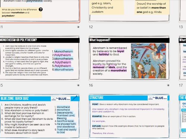 Abraham’s Covenant with God – KS3 Ethics / Religious Education (RE) / Religious Studies (RS) Lesson