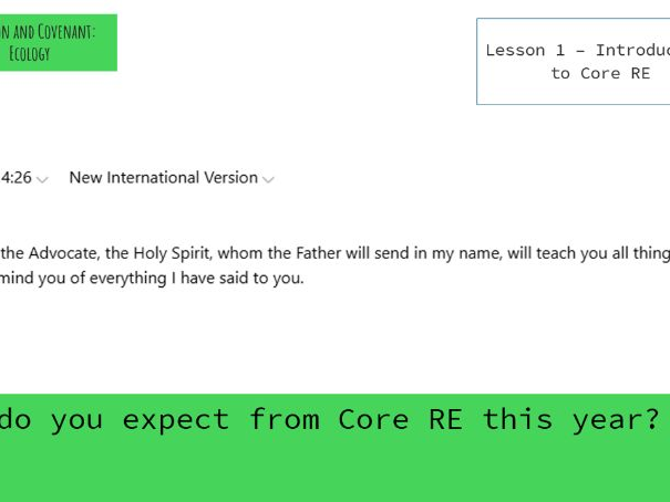 Introduction to Core RE