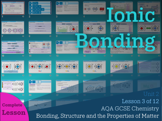 3. Ionic Bonding || Bonding, Structure and the Properties of Matter | AQA Chemistry