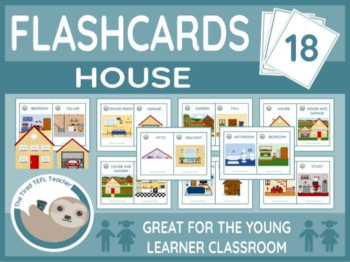 ESL Rooms of the House Flashcards