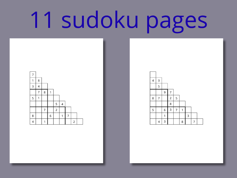 Stair Sudoku Logic Riddles: Brain Teasers for Early Learners