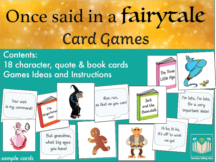 'Once said in a Fairytale' card games