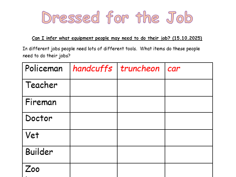 Bug Club - Follow Up Sheets